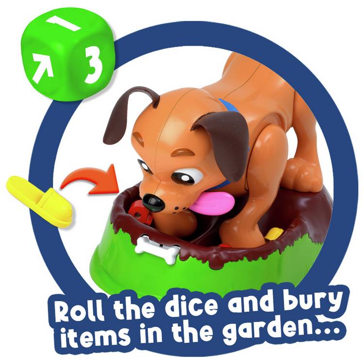 Diggy the Dog electronic hide-and-seek game, UK version
