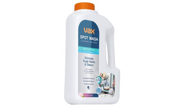 Vax SpotWash Antibacterial cleaning solution 1.5L, imported from the UK