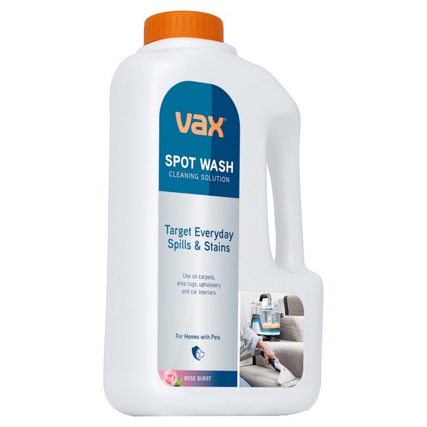 Vax SpotWash 1L spot cleaning solution (British brand)