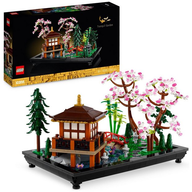 LEGO Tranquil Garden building set 1363 pieces, imported from the UK