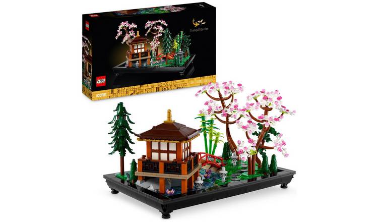 LEGO Tranquil Garden building set 1363 pieces, imported from the UK