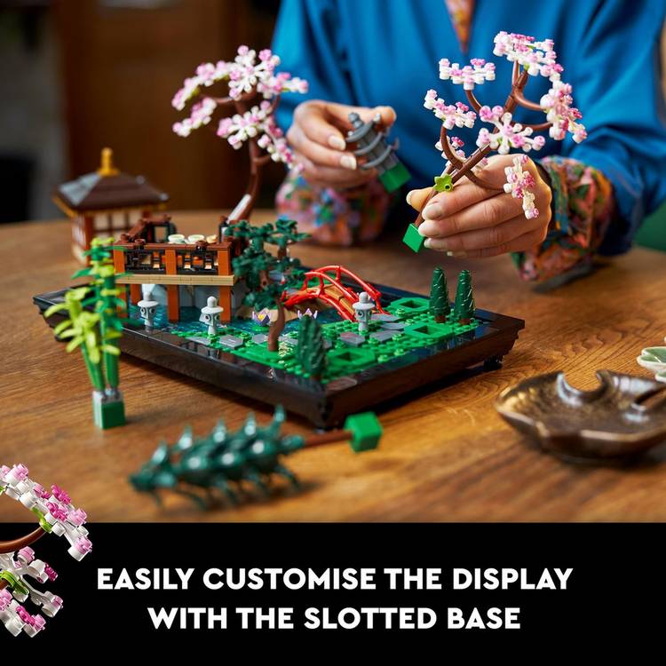 LEGO Tranquil Garden building set 1363 pieces, imported from the UK