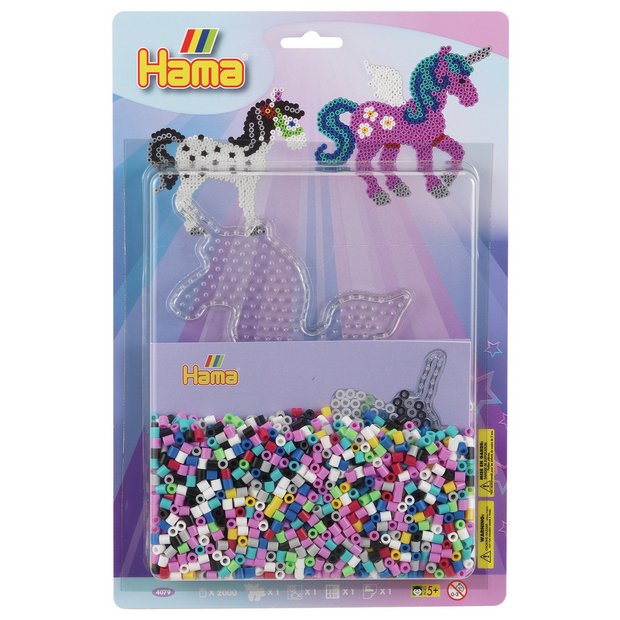 Hama beads unicorn set 2000 beads, UK version