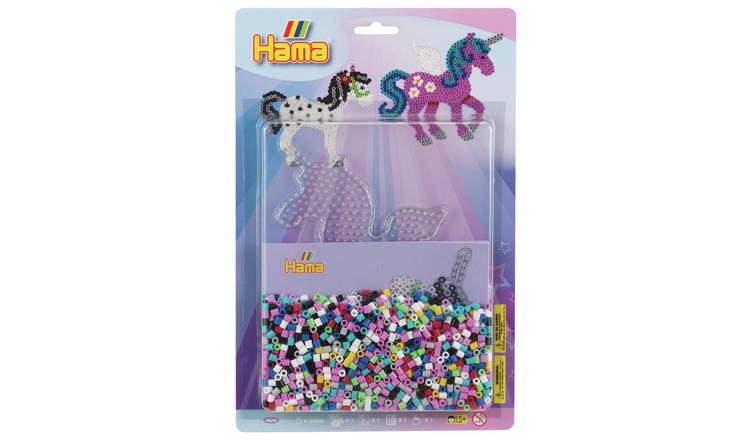 Hama beads unicorn set 2000 beads, UK version