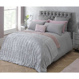 Silentnight Supersoft Plain Dove Grey Bedding Set - Double