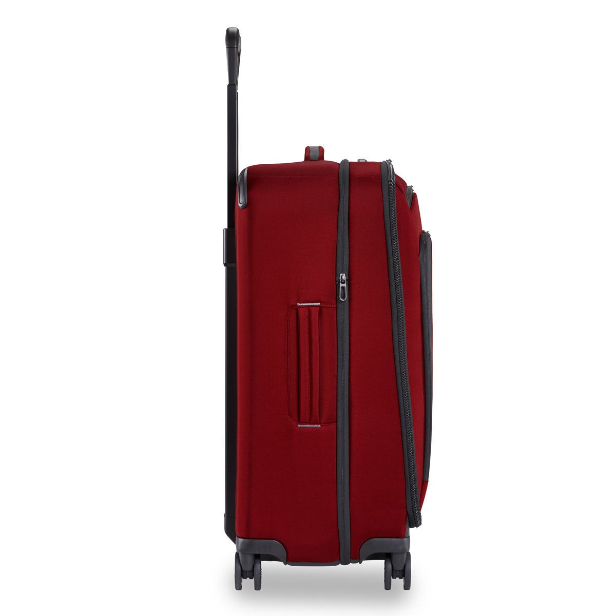 Briggs & Riley medium expandable 4 wheel spinner suitcase 66cm Brick, imported from the UK