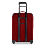 Briggs & Riley medium expandable 4 wheel spinner suitcase 66cm Brick, imported from the UK