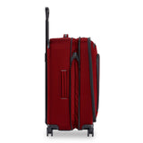 Briggs & Riley medium expandable 4 wheel spinner suitcase 66cm Brick, imported from the UK