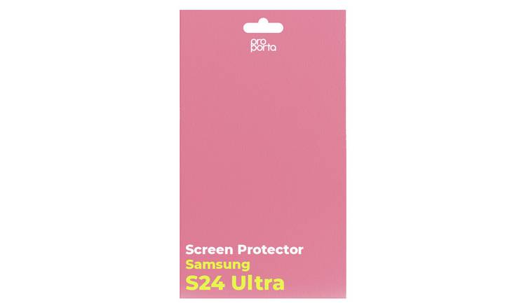 Proporta Samsung S24 Ultra glass screen protector, imported from the UK