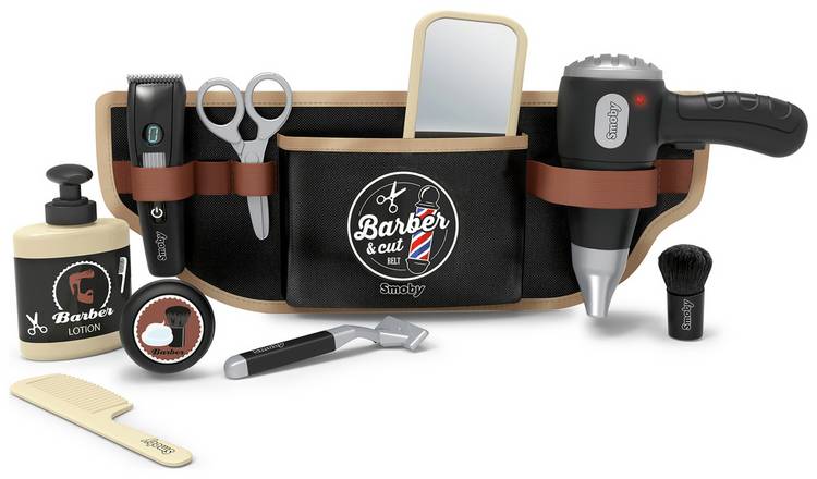 Smoby Barber Tool Belt role play toy, imported from the UK