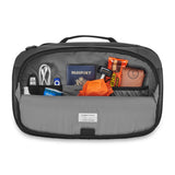 Briggs & Riley convertible backpack duffle in black, imported from the UK