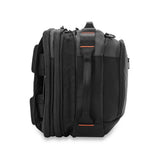 Briggs & Riley convertible backpack duffle in black, imported from the UK