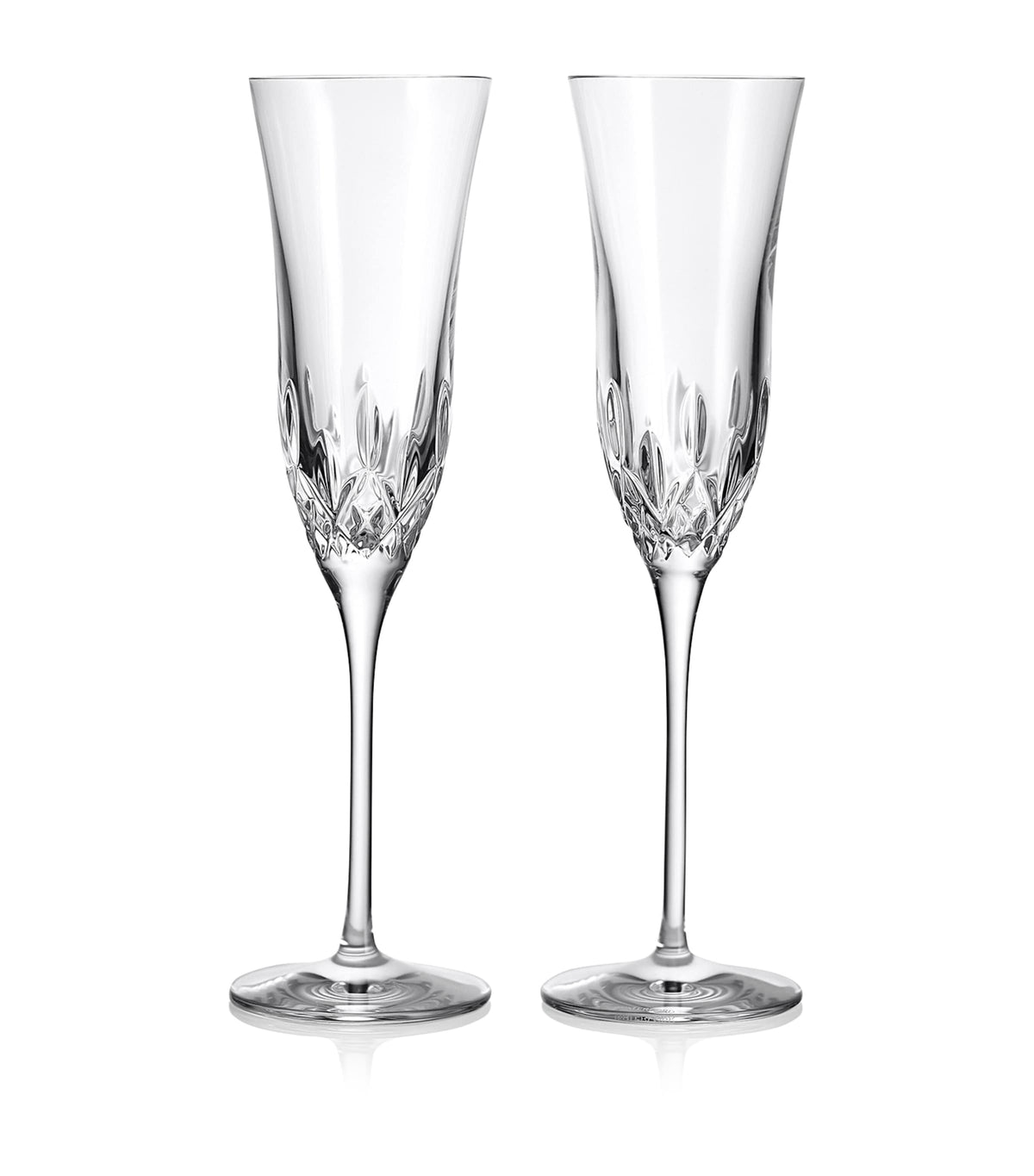 Waterford Lismore Essence Champagne Flutes set of two 230ml (British brand)