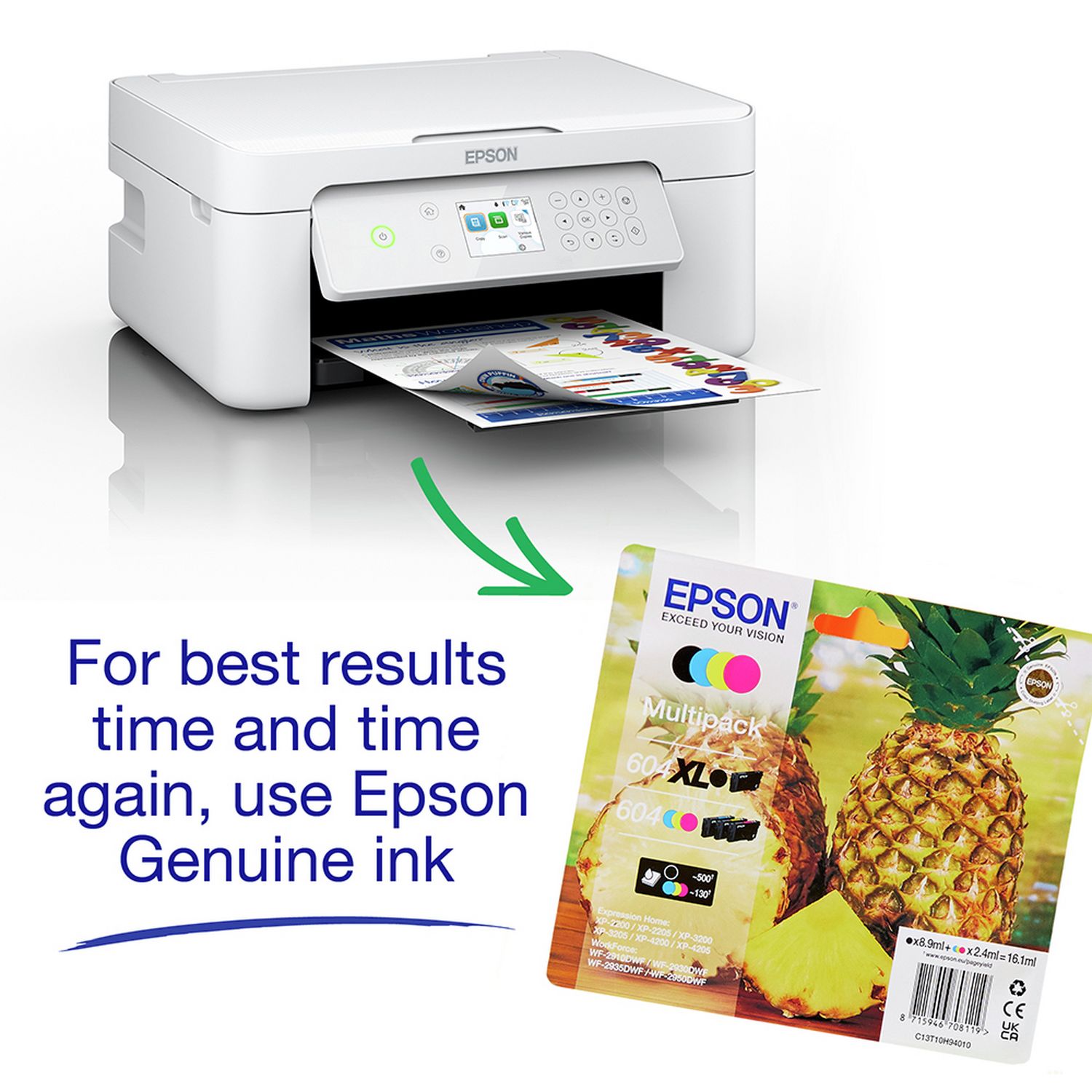 Epson XP-4205 all-in-one printer with scanner (British brand)