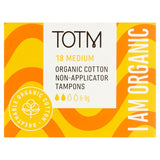 TOTM Organic Cotton Non-Applicator Tampons Medium   18 per pack GOODS M&S   