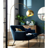 Habitat large arc floor lamp H185cm, imported from the UK
