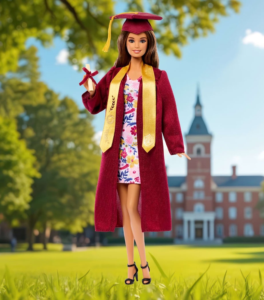 Barbie Graduation Wishes doll 33cm, UK version