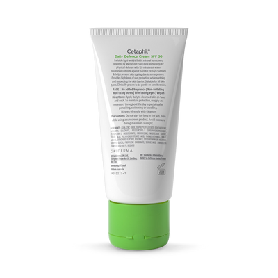 Crème de défense quotidienne Cetaphil SPF 50+ Protection solaire minérale 50g