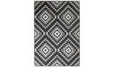 Habitat geometric grey rug 120x170cm, imported from the UK