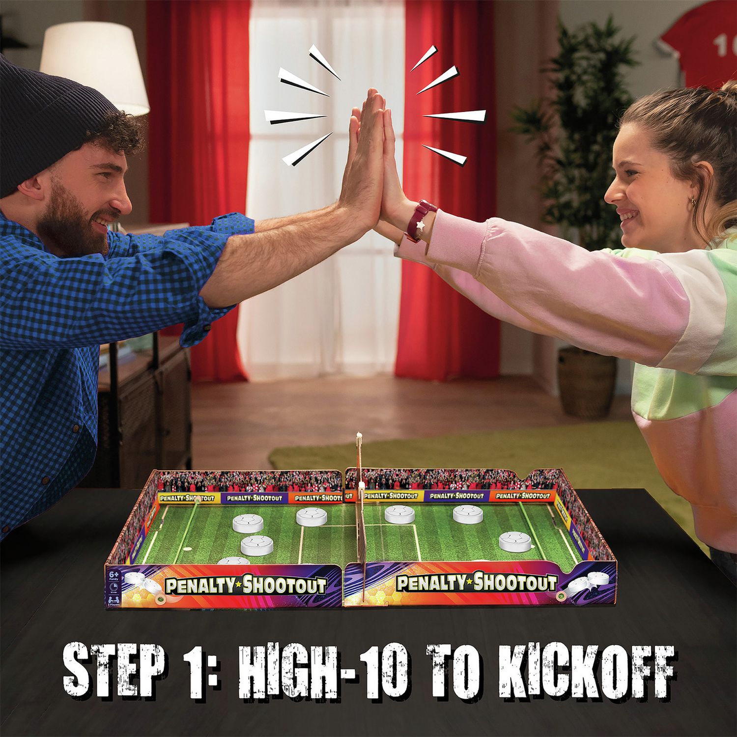 Ideal Penalty Shootout Game fold-out stadium (British brand)