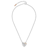 Olivia Burton stainless steel knot heart necklace, imported from the UK