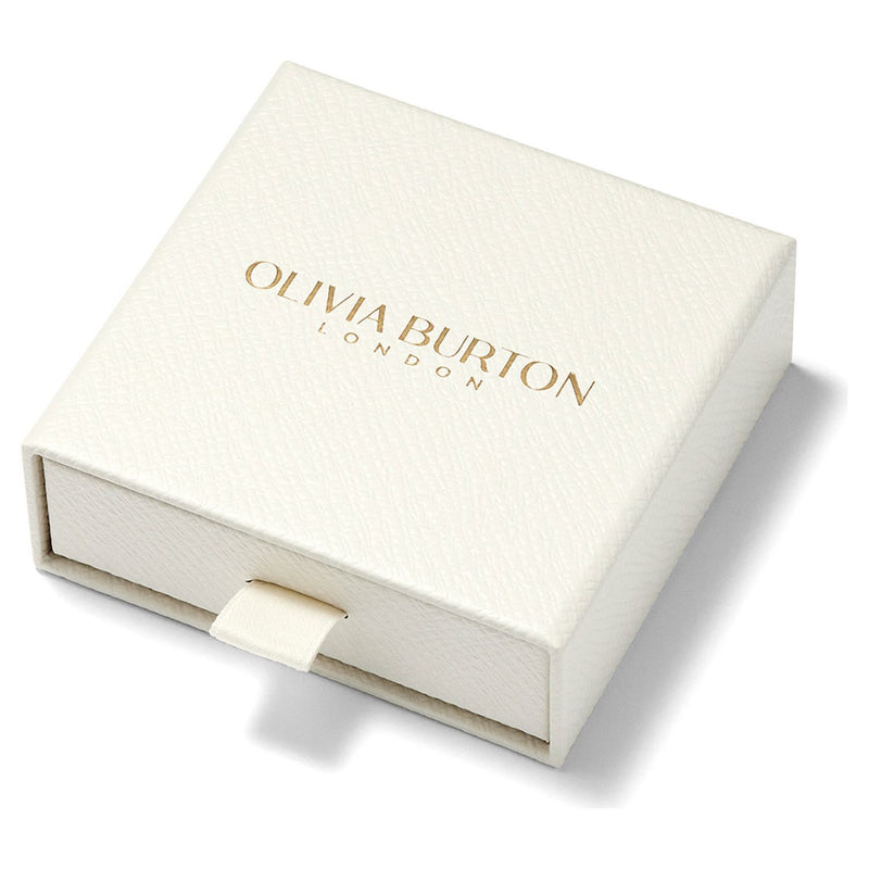 Olivia Burton stainless steel knot heart necklace, imported from the UK