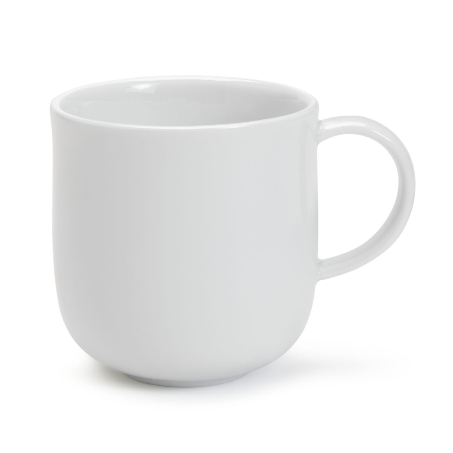 Habitat Riko white porcelain mug set of 4, UK version