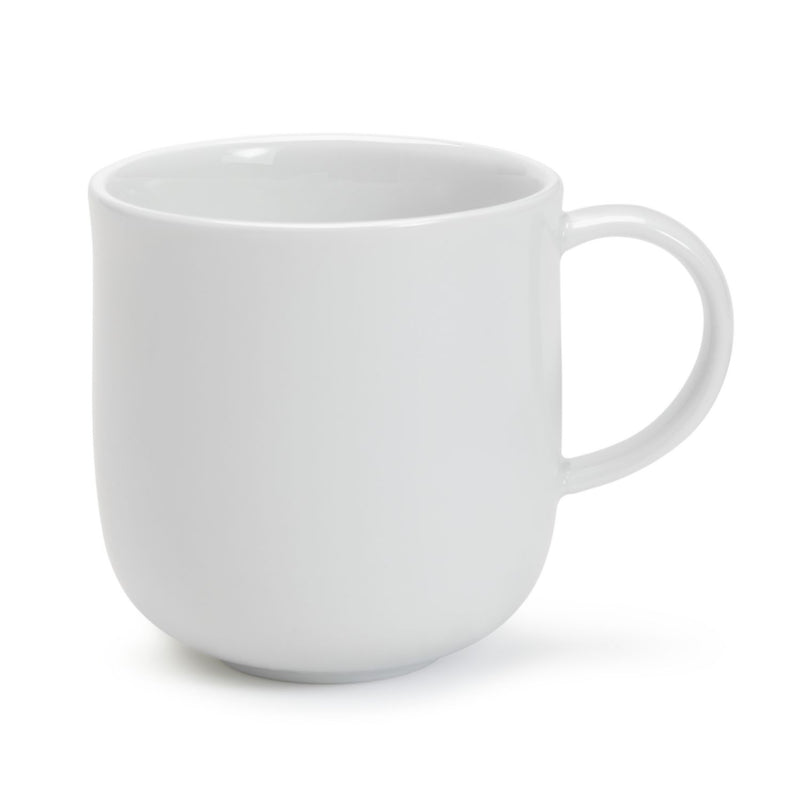 Habitat Riko white porcelain mug set of 4, UK version