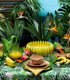 Bordallo Pinheiro banana centrepiece bowl 38cm - British product
