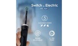 Oral-B Vitality Pro Duo electric toothbrush Black and Purple (British brand)