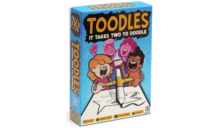 Toodles cooperative drawing game for families - British product