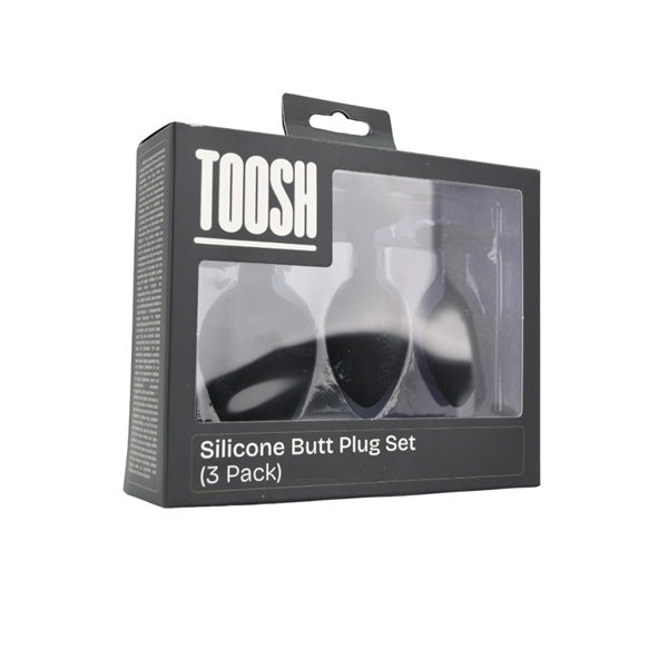 Loving Joy metal butt plug set gold set of 3 (British brand)