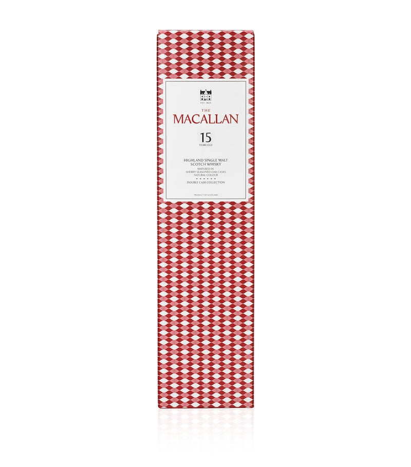 Macallan 15-Year-Old Double Cask single malt whisky 70cl (British brand)