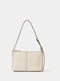 Accessorize cream slim faux leather shoulder bag, UK version