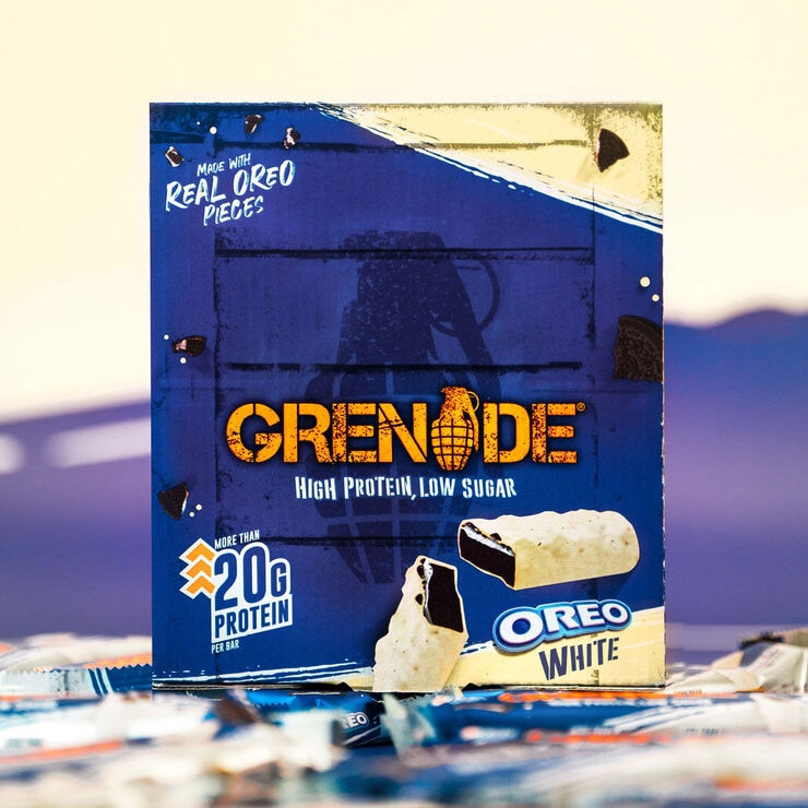Grenade White Chocolate Oreo protein bar 60g - British product