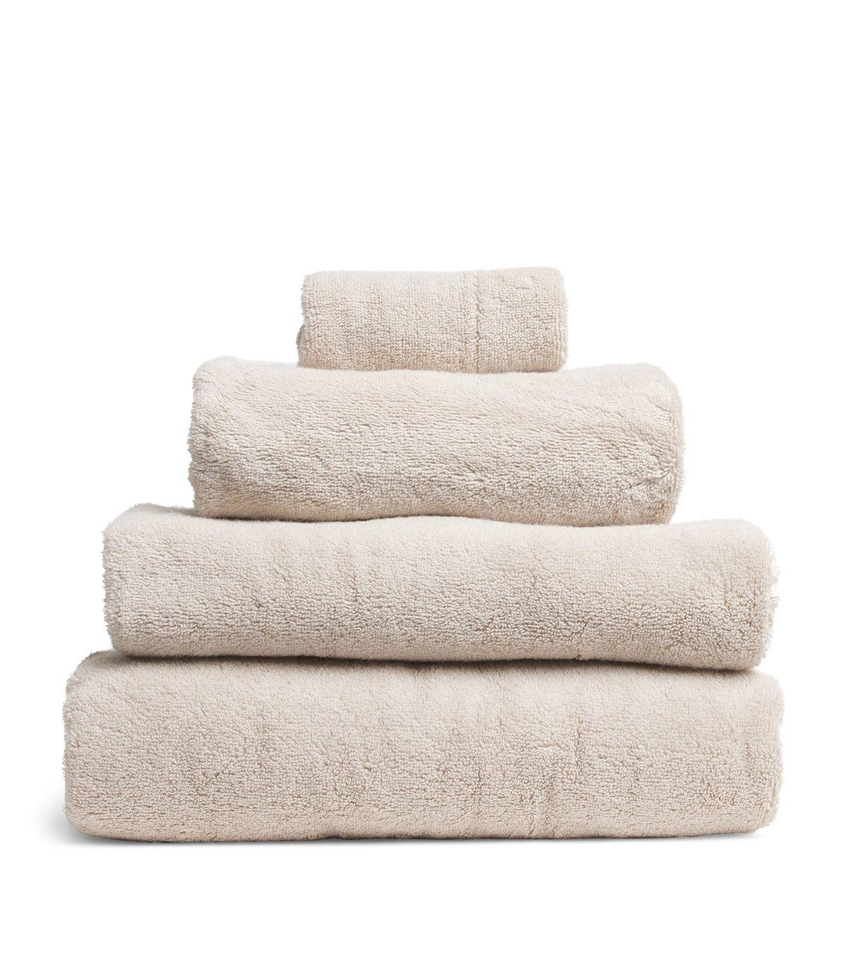 Harrods of London organic cotton hand towel 50cm x 100cm, UK version