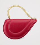 Bvlgari Serpenti Cuoricino mini top-handle bag in Italian leather, imported from the UK