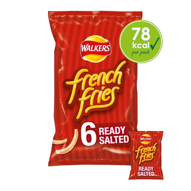 Walkers French Fries Ready Salted Multipack Snacks   6 per pack GOODS M&S   