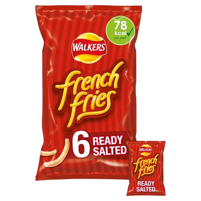 Walkers French Fries Ready Salted Multipack Snacks   6 per pack GOODS M&S   