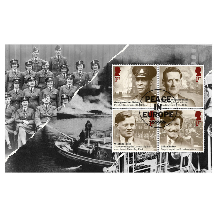 Royal Mail Stories of WWII Prestige Stamp Book (British brand)