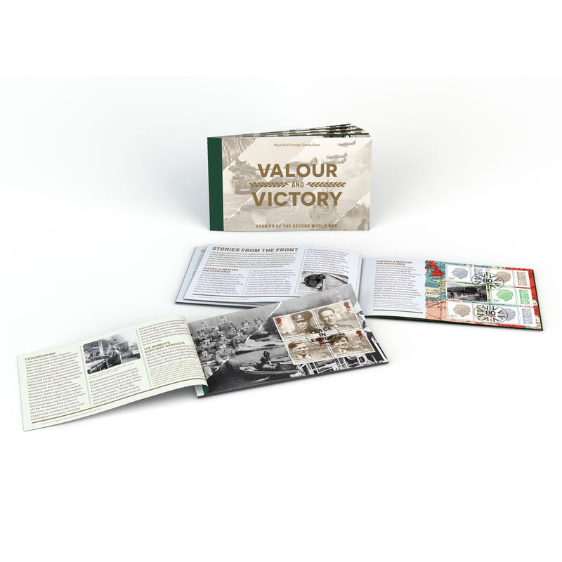 Royal Mail Stories of WWII Prestige Stamp Book (British brand)