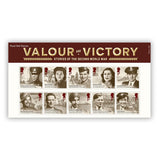 Royal Mail Stories of WWII stamps presentation pack, imported from the UK