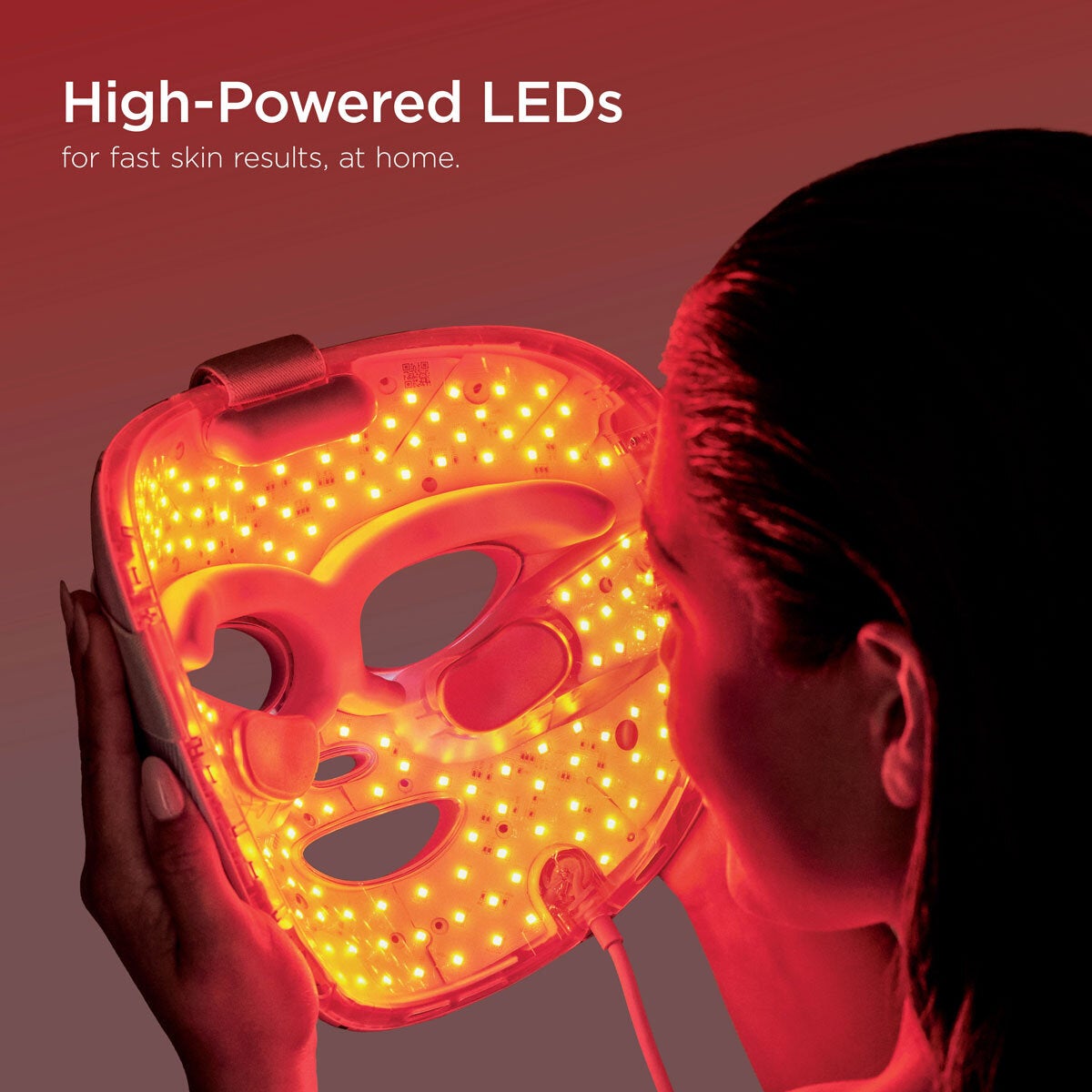 Shark CryoGlow LED anti-ageing mask Blue Frost, imported from the UK