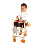 Janod wooden barbeque set, UK version