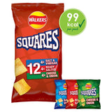 Walkers Squares Variety Multipack Snacks   12 per pack GOODS M&S   