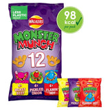 Walkers Monster Munch Variety Multipack Snacks   12 per pack GOODS M&S   