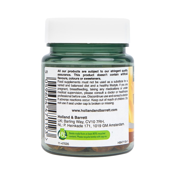 Holland & Barrett Vitamin E 400iu 120 Capsules Vitamin E Holland&Barrett   