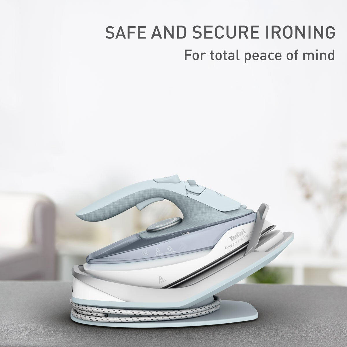 Tefal Freemove Power cordless steam iron, UK version