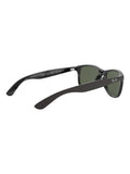 Ray-Ban Andy schwarze Sonnenbrille mit Nylonrahmen, britische Version