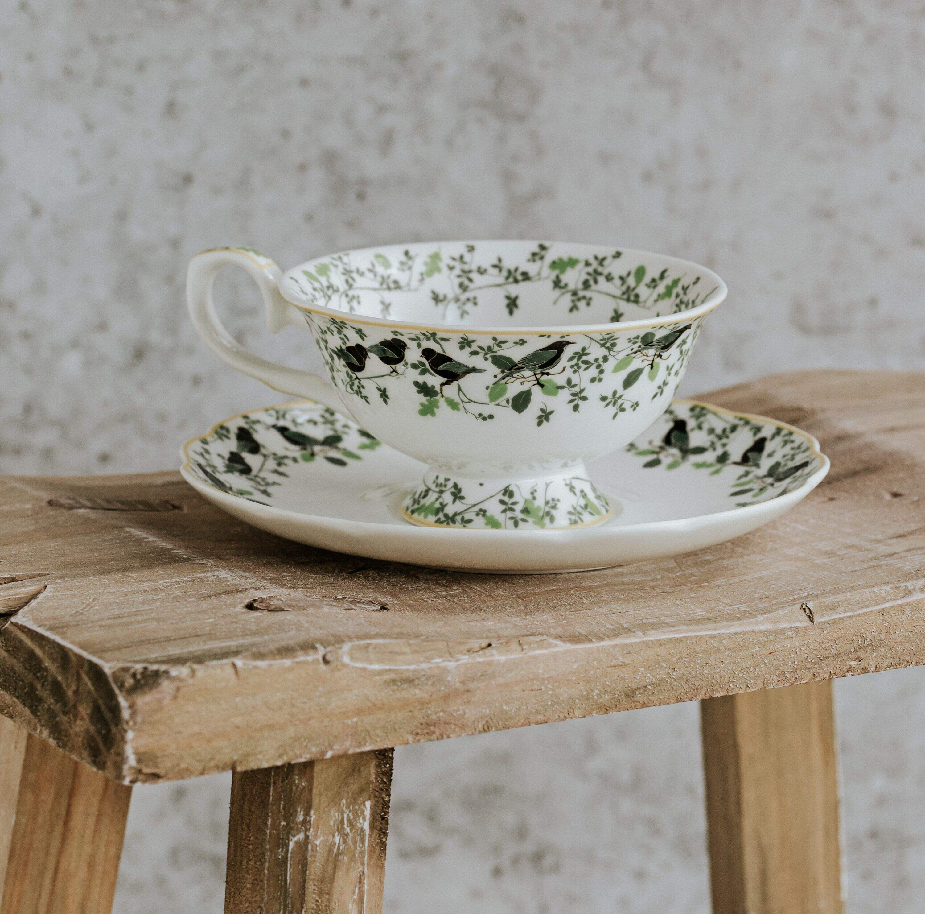 Whittard English Breakfast teacup and saucer 100ml - British product